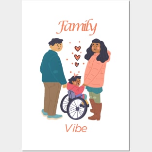 Family vibe Posters and Art